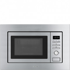 Микроволновая печь SMEG FMI017X, цвет нержавеющая сталь