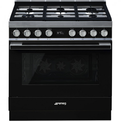 Варочный центр Smeg CPF9GPBL черный