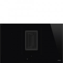 Варочная панель Smeg HOBD482D индукционная со встроенной вытяжкой (аксессуары для отвода и фильтрации воздуха в комплекте)